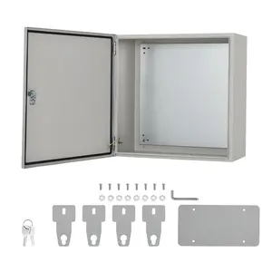 Garvee Electric Meter Box NEMA 4x Enclosure - IP66 Waterproof, Dustproof, Lockable, Mounting Plate for Indoor & Outdoor Use