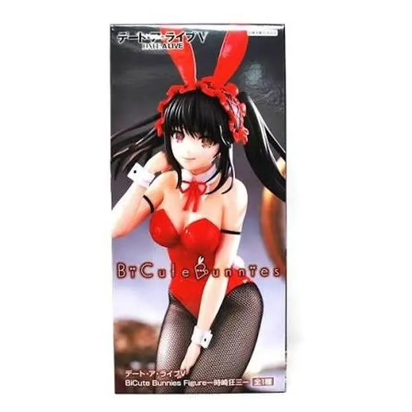 Date A Live Kurumi Tokisaki Bicute Bunnies Red Anime Figure, Collectible Figurine, Anime Figures