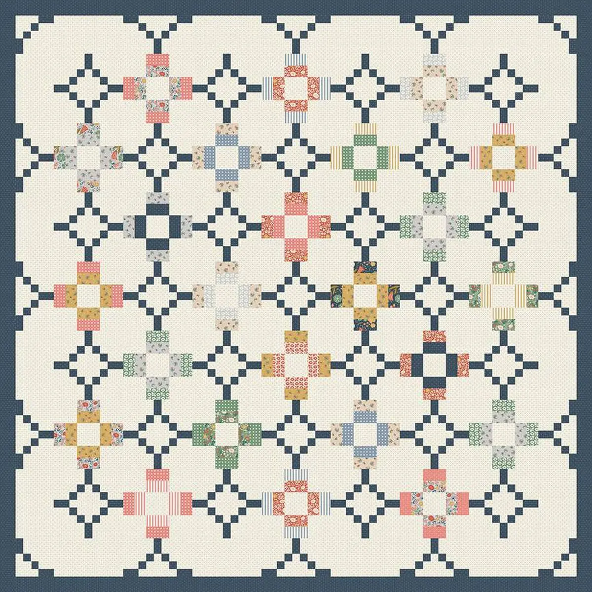 Ivy Reese Ebb and Flow Boxed Quilt Kit