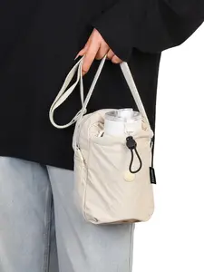 Unisex Nylon Mini Backpack, Lightweight Ultra-Thin Shoulder Bag, Lightweight Messenger Bag, Fashionable Phone Pouch, Multi-Scene Use, Available in Multiple Colors