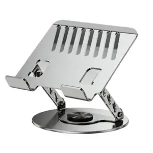 The Perfect Gift 360° Rotatable Tablet Stand Adjustable Foldable Desktop Holder for 10-17 Inch Laptops & Tablets Compact & Easy to Store Laptop Bracket