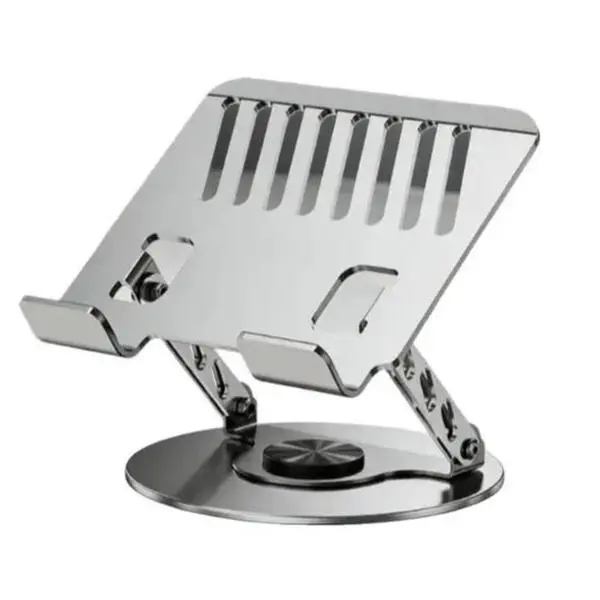 The Perfect Gift 360° Rotatable Tablet Stand Adjustable Foldable Desktop Holder for 10-17 Inch Laptops & Tablets Compact & Easy to Store Laptop Bracket