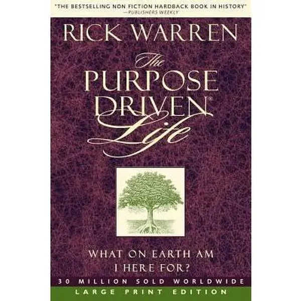 USED Book - The Purpose-Driven Life: What on Earth Am I Here For? by Rick Warren (Paperback) - english