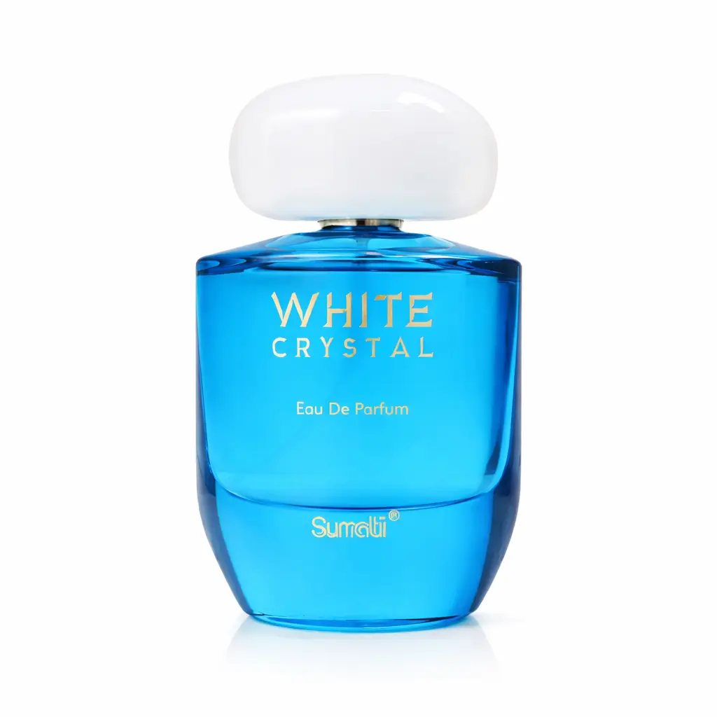 Surrati White Crystal Unisex Adults' Perfume Spray - 100ml Chemical-Free, Premium Long-Lasting Daily Wear Luxury Citrus Aquatic Fragrance