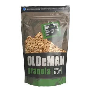 Olde Man Granola Gluten Free Granola - Non-GMO Healthy Granola Cereal - Soft Whole Grain Oats, Butter, Brown Sugar - Handmade in Colorado (Maple Nut, 12oz Pack)