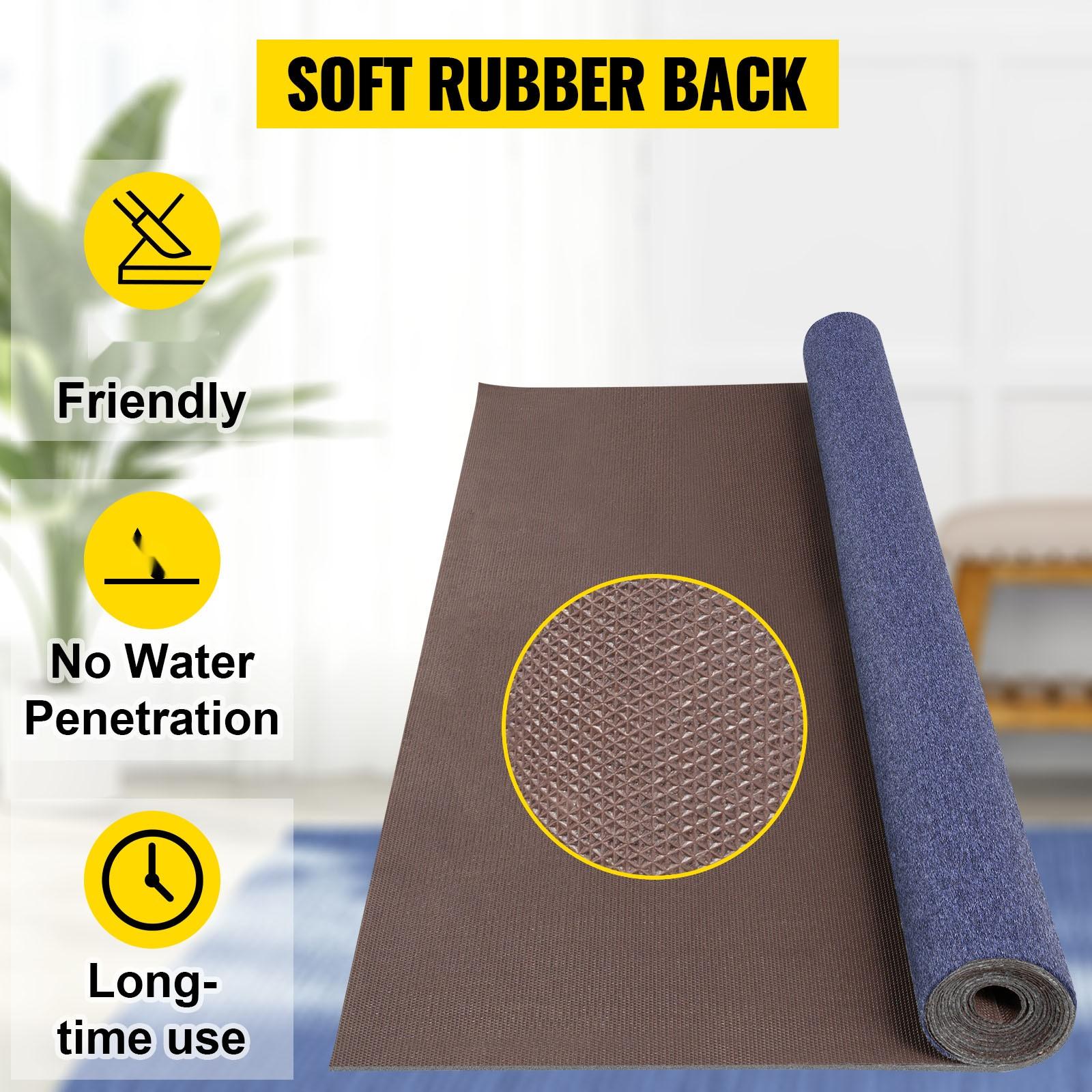 Deep Blue Marine Carpet 5.9 Ft by 36 Ft Marine-Grade Boat Carpet With Waterproof Backing for Outdoor Use, Rug for Patio, Porch, Deck, Garage and Outdoor Areas, Non-Slip Runner Rug All-Weather Durable