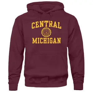 Central Michigan University Heritage Hooded Sweatshirt (Maroon)