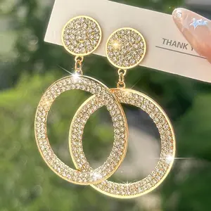 A Big Hoop Earrings,Luxury Earrings for Mom,Exquisite earrings for women,earring for women , combining practicality and ceremony, Mother's Day gift, Casual Trendy Jewelry，accessories for women， Jewelry gift for her，14k gold-plated