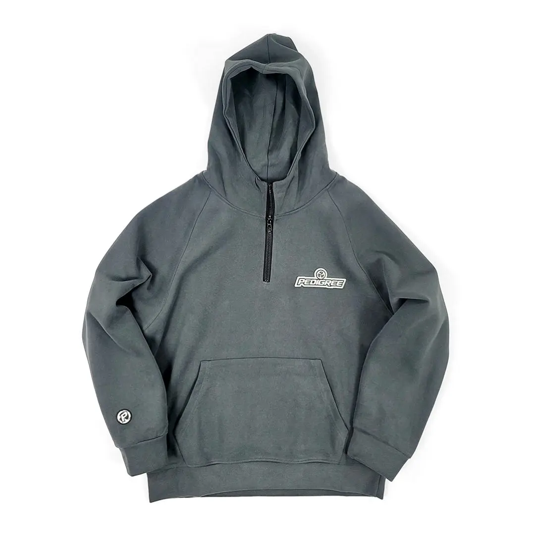 Men's Elite Series 1/4-Zip Pullover Hoodie, Soft Sueded Cotton-Poly Blend, Midweight, Unique 3D Rubber Logo Patches, Lined Hood, Banded Cuffs and Hem, Versatile Layering, Athletic and Casual Wear, Comfortable and Stylish, Perfect for 2024 Adventures