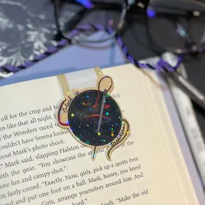 Button Eyes Magnetic Bookmark | Holographic Magnet Bookmark, Other Mother Bedlam, Fantasy Horror Reader, Bookworm Gifts, Witchy Bookmarks