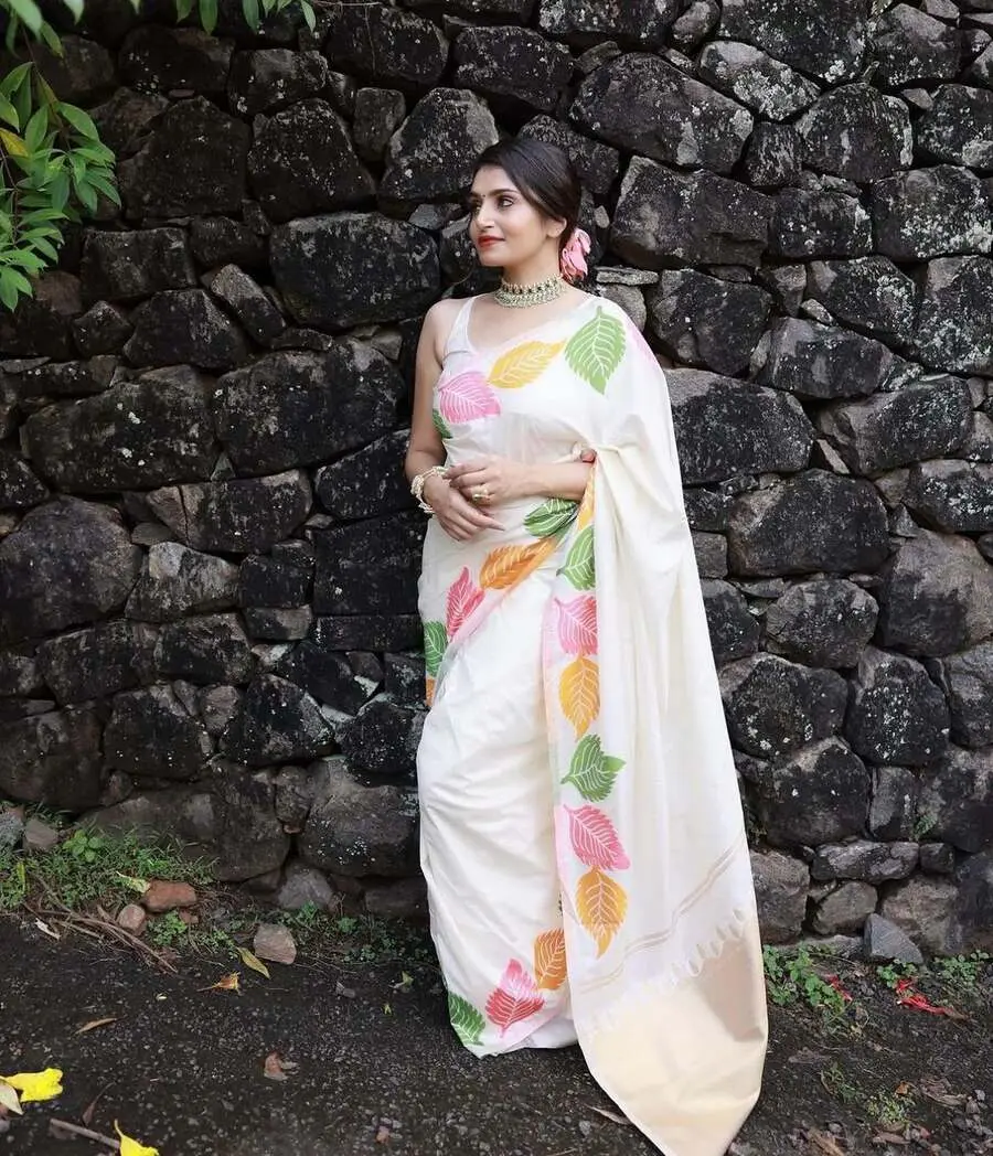 DESIGNER BANARASI SILK WEAVING WORK SAREE