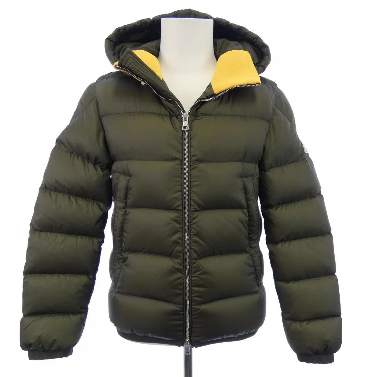 Pre-owned MONCLER Nylon Small Leather Goods CLAMART Down Jacket