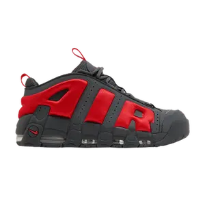 Nike Air More Uptempo Low 'Dark Grey Light Crimson'