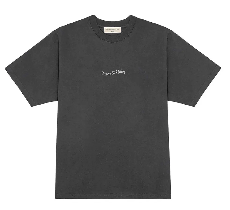 Museum of Peace & Quiet Wordmark Tee 'Black'