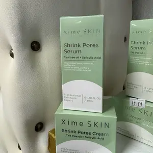 Oily Skin Care Set with Green Tea Oil and Salicylic Acid for Pore Shrinkage