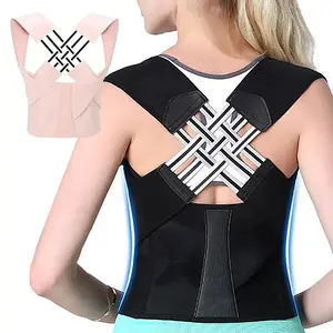 Hunchback Correction Belt, Back Straight Waist Belt, Posture Correction Belt for Women & Men, Healthcare Support Belt for Yoga & Pilates, Back Correction Band