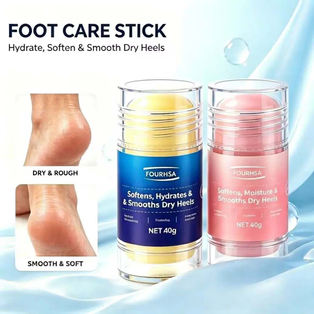 Foot Care Cream for Dry & Cracked Feet, Anti-Crack Heel Moisturizer, Deep Hydrating & Nourishing Formula, Softens Rough Skin, Helps Remove Dead Skin for Daily Foot Care