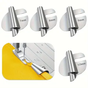 Edge pressing foot kit, sewing edge pressing foot, edge pressing foot, suitable for sewing machines and manual sewing machines, sewing accessories, Sewing Supplies Crafts, Sewing Tools