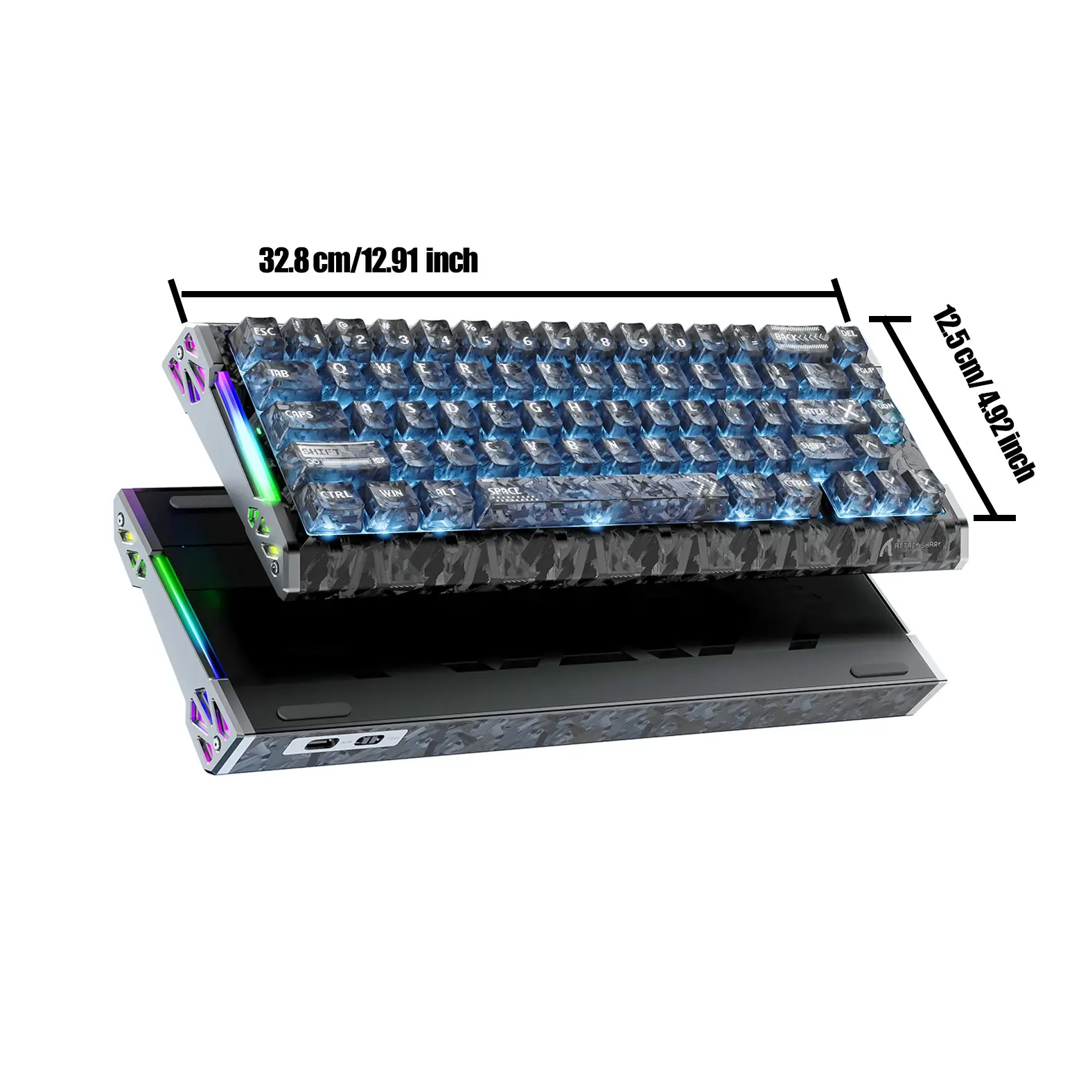 ATTACK SHARK R68 HE 8K Magnetic Gaming Keyboard, 8000Hz & 0.08ms