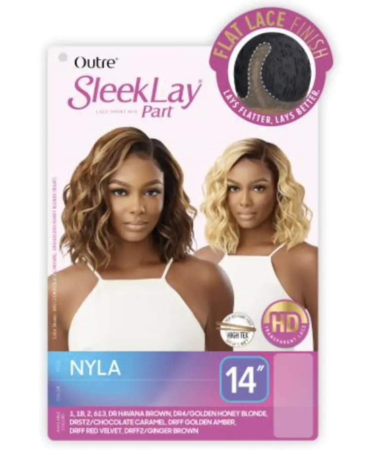 Outre Nyla Sleek Lay Part Lace Front Wig