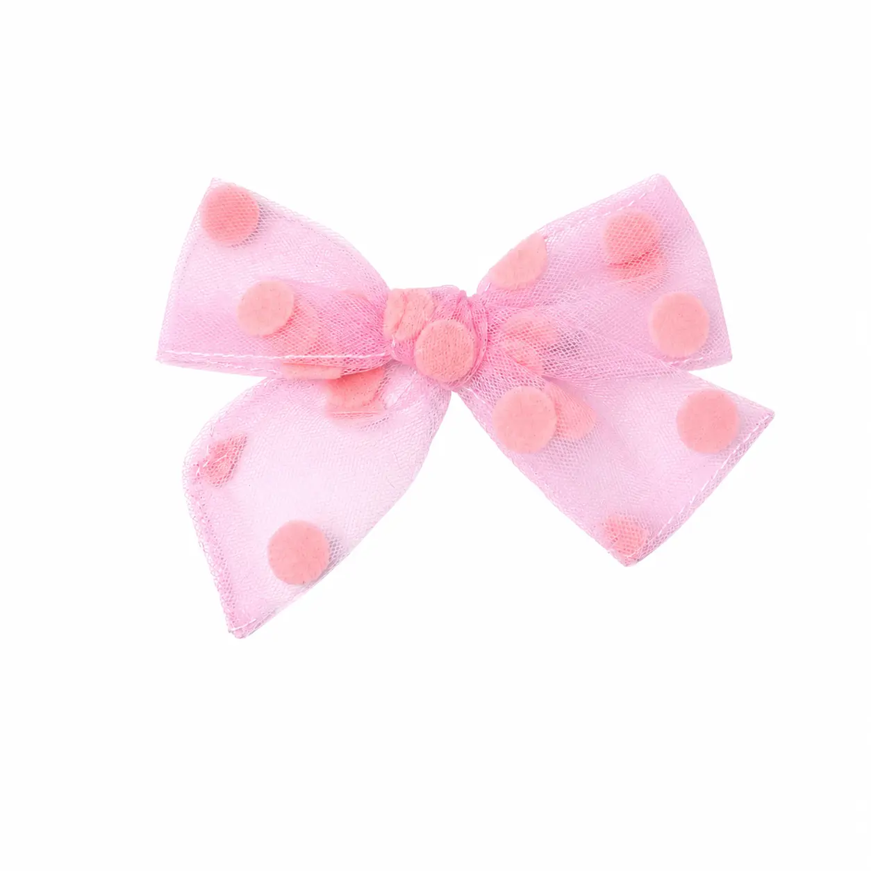 Pink Tulle Bow