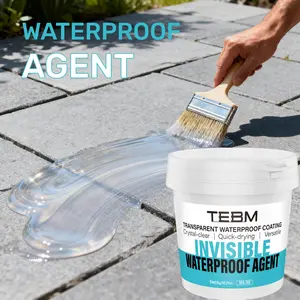 Waterproof Agent, 1kg/35.27oz+tool, Durable Waterproofing Solution, Ideal for Outdoor Use, Easy Application, High-Quality Material, Hydrophobic Sealant, Waterproofing Coating