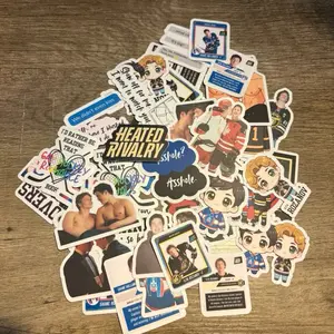 Hollanov Heated Rivalry Matte Waterproof Stickers - Decor