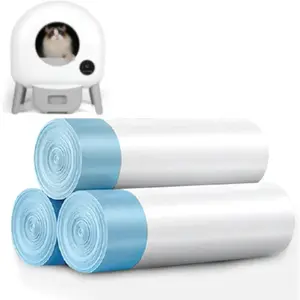 Cat Litter Bags - Heavy-Duty Drawstring Liners  for Automatic Litter Boxes ,75pcs