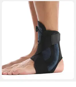 Adjustable Ankle Brace for Men & Women - Compression Support for Sprain Recovery, Sports & Injury Prevention Healthcare Tool One Size (Single)