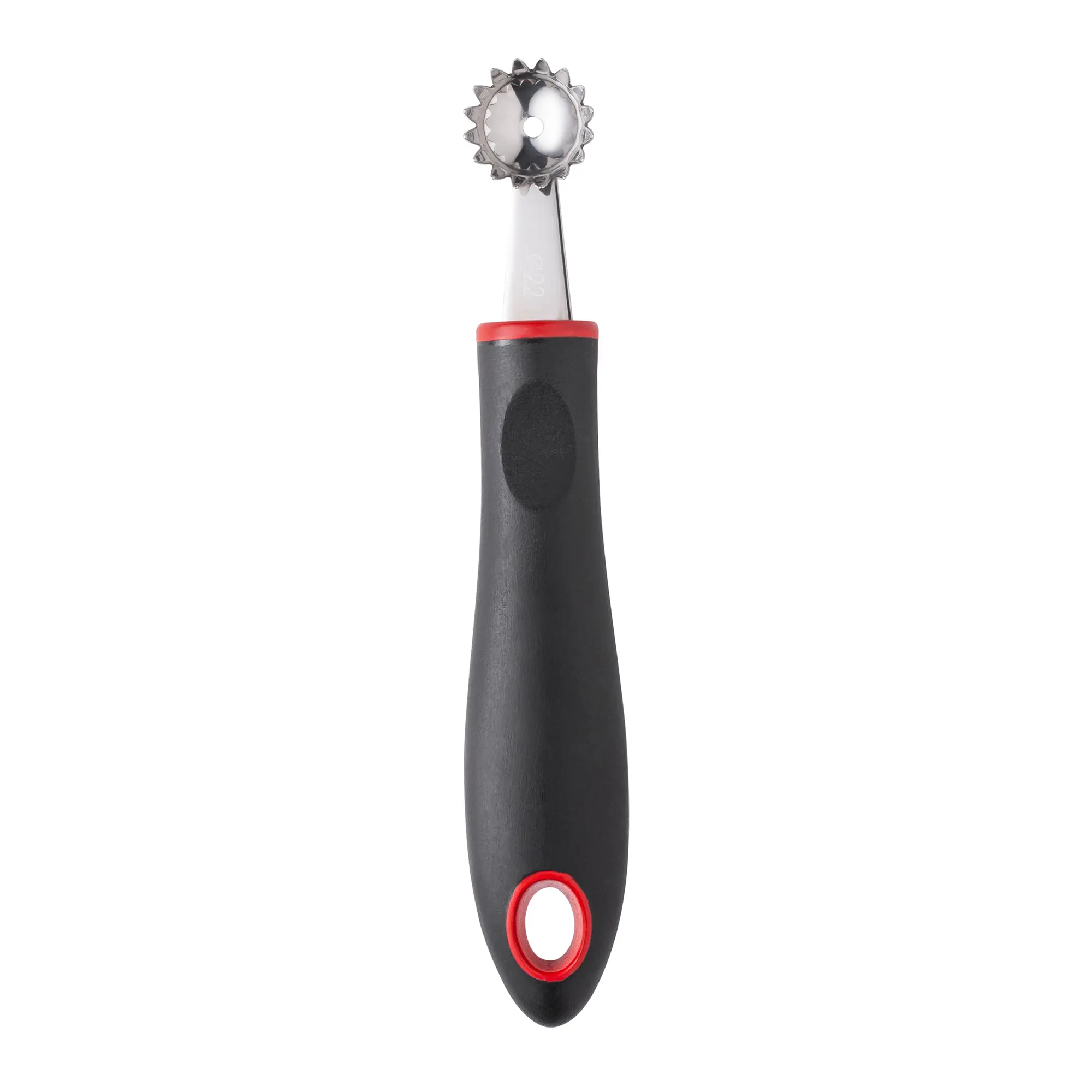 CatCora Tomato Stem Corer, Professional Japanese Stainless Steel Blade For Extracting Cores From Tomatoes and Strawberries, Ergonomic Soft-Grip Handle