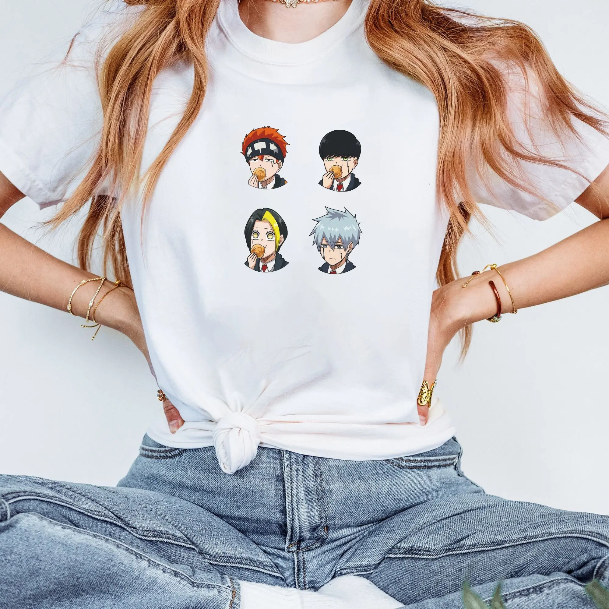 Mashle Vintage T-Shirt, Anime Japanese 90s Graphic Tee, Magic and Muscles Oversized Shirt, Unisex Top, Manga Series Fan
