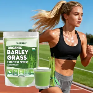 Googeer Organic Barley Grass Powder Contains Wheatgrass Powder and Maltodextrin to Promote Metabolism