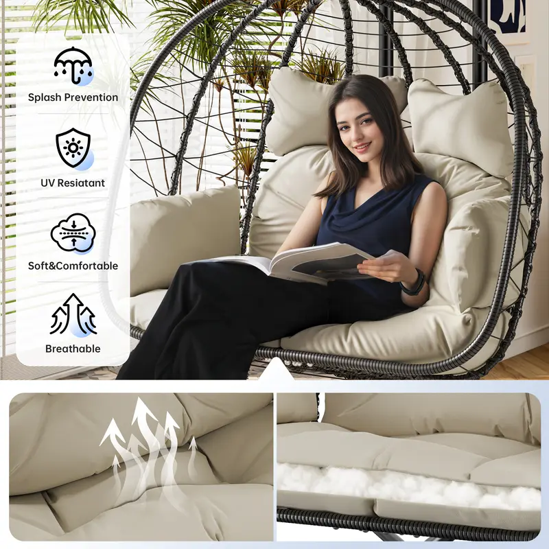 SwingNest soft breathable cushion comfort