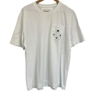 Pre-owned GIVENCHY Cotton Small Leather Goods Pocket Embroidery T Shirt