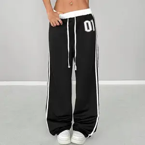 Women's long pants; soft, breathable casual athletic pants suitable for yoga, running, and fitness