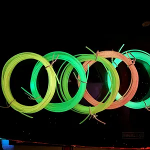 Multicolor Glow-In-The-Dark 3D Printer Filament, 1.75mm Pla, 25m Total, Safe Non-Toxic, Kids Craft, School Use, Compatible with Most 3D Printers