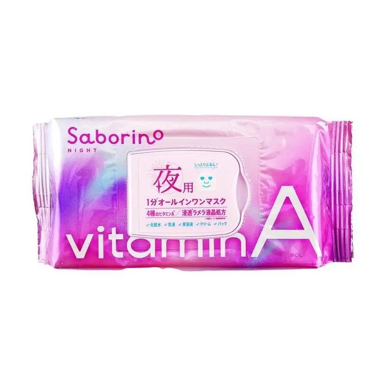 Saborino Good Night Sheet Mask VA 30 Sheets