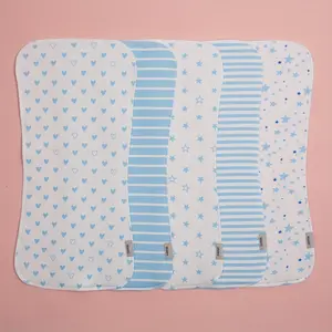 5-Pack Baby Burp Cloths for Boys & Girls, Soft Absorbent Feeding & Drool Towels, Breathable Cotton Burping Bibs for Newborn Infant Care, Bathing, Breastfeeding & Daily Baby Essentials