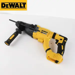 DEWALT DCH263 20V Max Cordless Rotary Hammer, 0-1500/1165 RPM Dual Speed, 0-5500/4300 BPM, 28mm Concrete Drilling, For Construction & Renovation