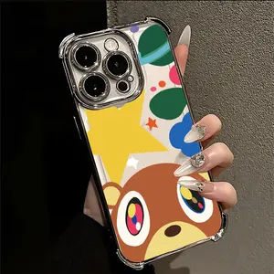 Art Singer Kanyes Wests Phone Case Suitable for iPhone 17 16e 16 15 14 13 12 11 Mini Pro Max Air X XR XSMAX 8 7 Plus Anti Fall Transparent Soft Back Cover, Accessories