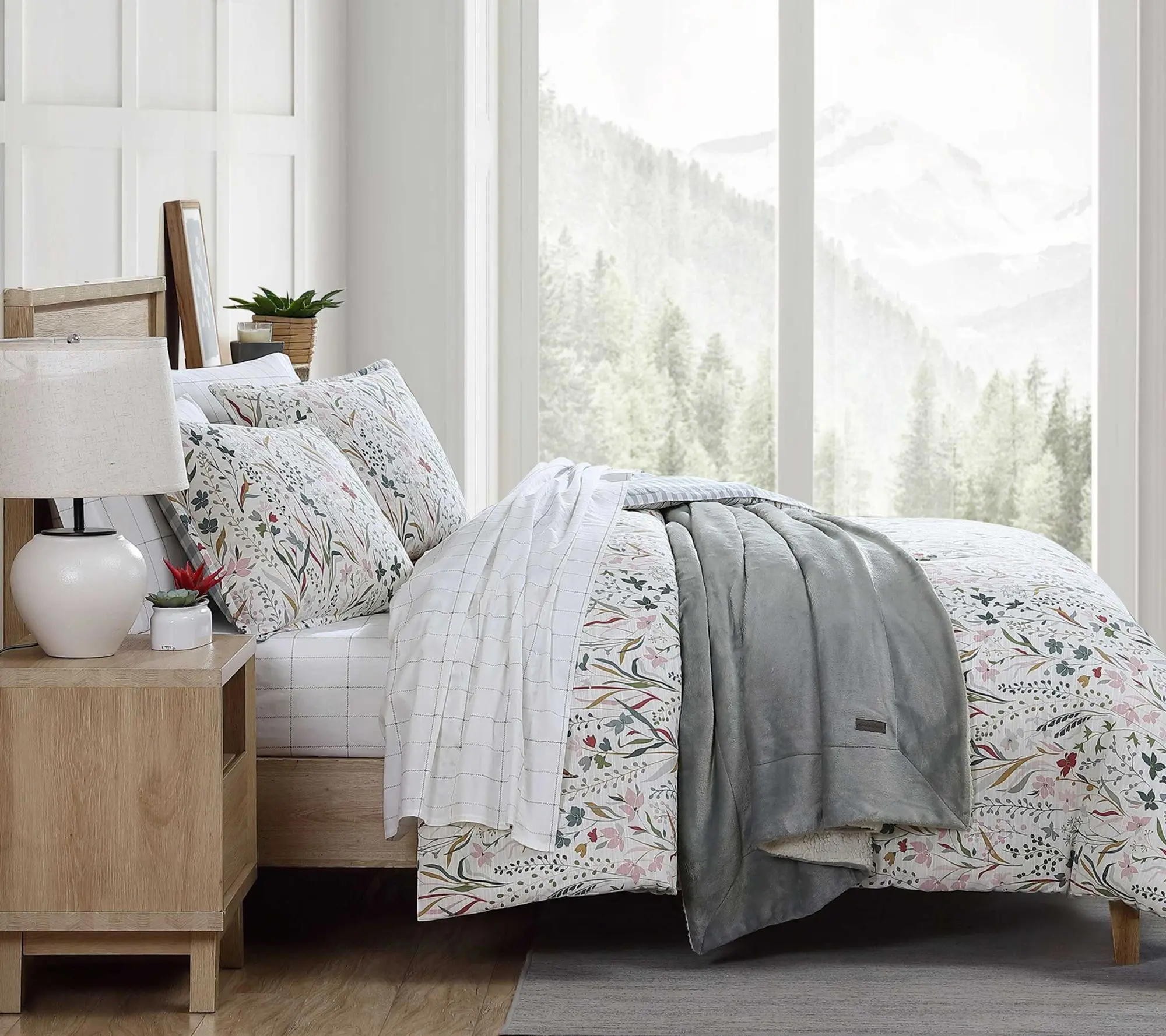 Eddie Bauer Woodland Forest Cotton Twin Comforter Set Eddie Bauer Woodland Forest Cotton Twin Comforter Set