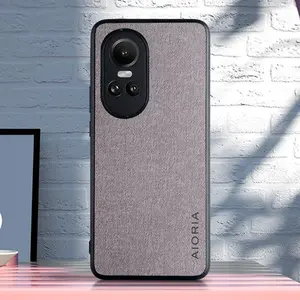 AIORIA Solid Color Phone Case, Fashionable Protective Phone Protector Cover, Phone Accessories Compatible with Oppo Reno 10 5G, Casing