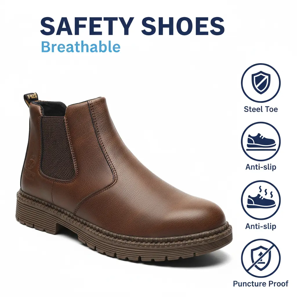 Women's Kitchensafe Safety Clogs - Slip-On, Chic Round Toe, Unisex-Fit, Striped, Waterproof, Anti-Slip, Puncture-Proof, Metatarsal Guard Synthetic Work Footwear for Foodservice, All-Seasons