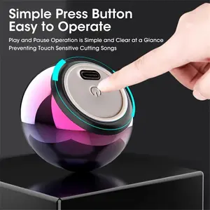 Portable Wireless Speaker Compatible for TV Sound, PC, Smartphones & Tablets - Mini Gun Metal Subwoofer with Type, Compact Stereo Speaker System for, Outdoor, Parties (No Charger Included)