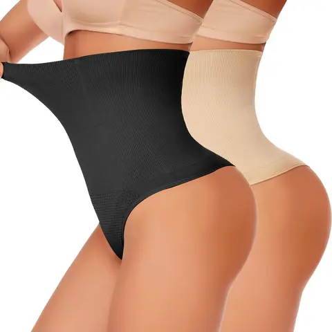 Tummy Control Thong Shapewear for Women High Waist Shaping Underwear  Body Shaper Panties Girdle, High Waist Girdle, Tummy Tuck Shapewear, Womenswear Underwear, Ladies Shapewear Bottoms for Daily Wear