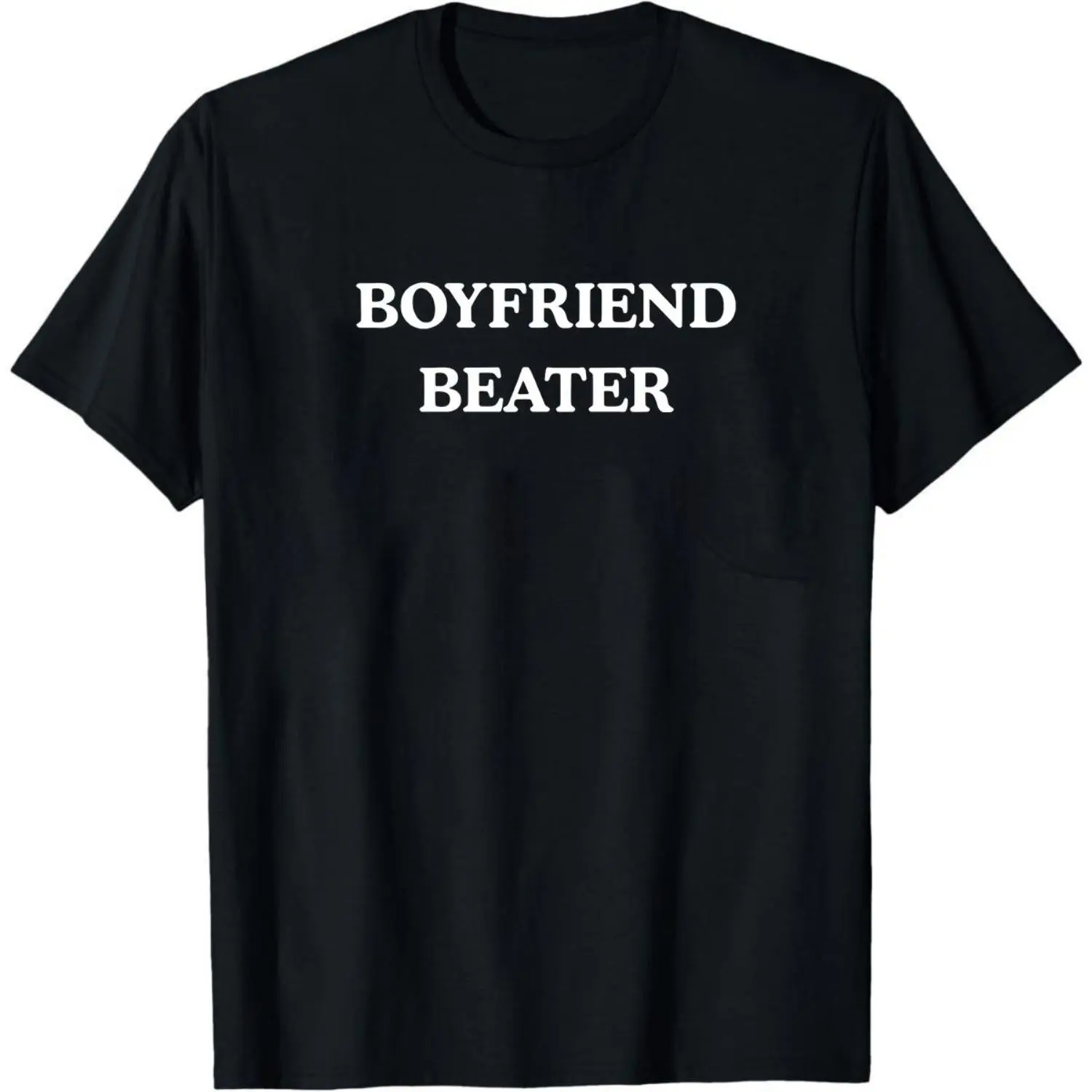 BOYFRIEND BEATER Unisex Heavy Cotton Tee- Funny shirt - boyfriend hate - gift for womenBlack,