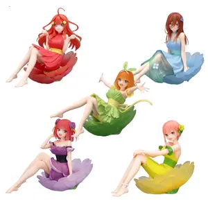 Quintessential Quintuplets Bloo-me! Sitting Figurines