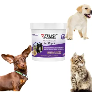 Zymox Advanced Enzymatic Ear Wipes (100 count), 1-Pack