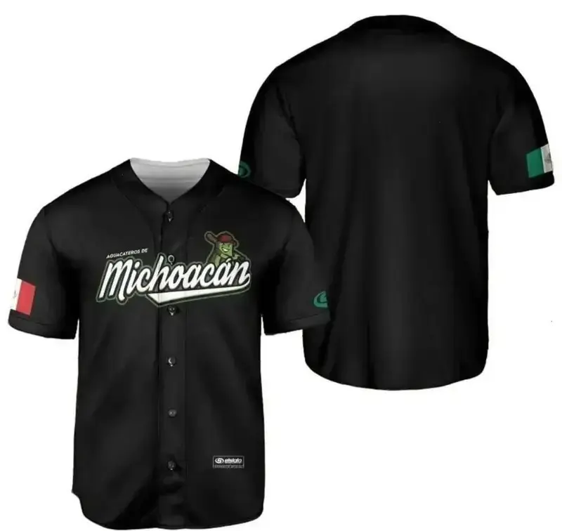 Michoacán Mexico Baseball Jersey, All Over Print Game Day Jersey