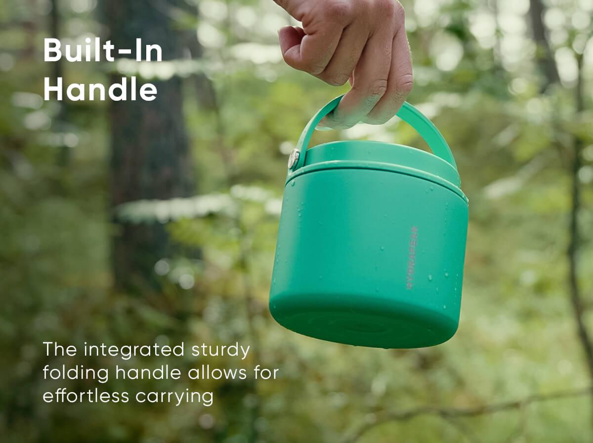 Hydrapeak 18oz Foodie Stainless Steel Vacuum Insulated Thermos Food Jar | Thermos for Hot and Cold Food, Wide Mouth Leak-Proof, 10 Hours Hot / 16 Hours Cold